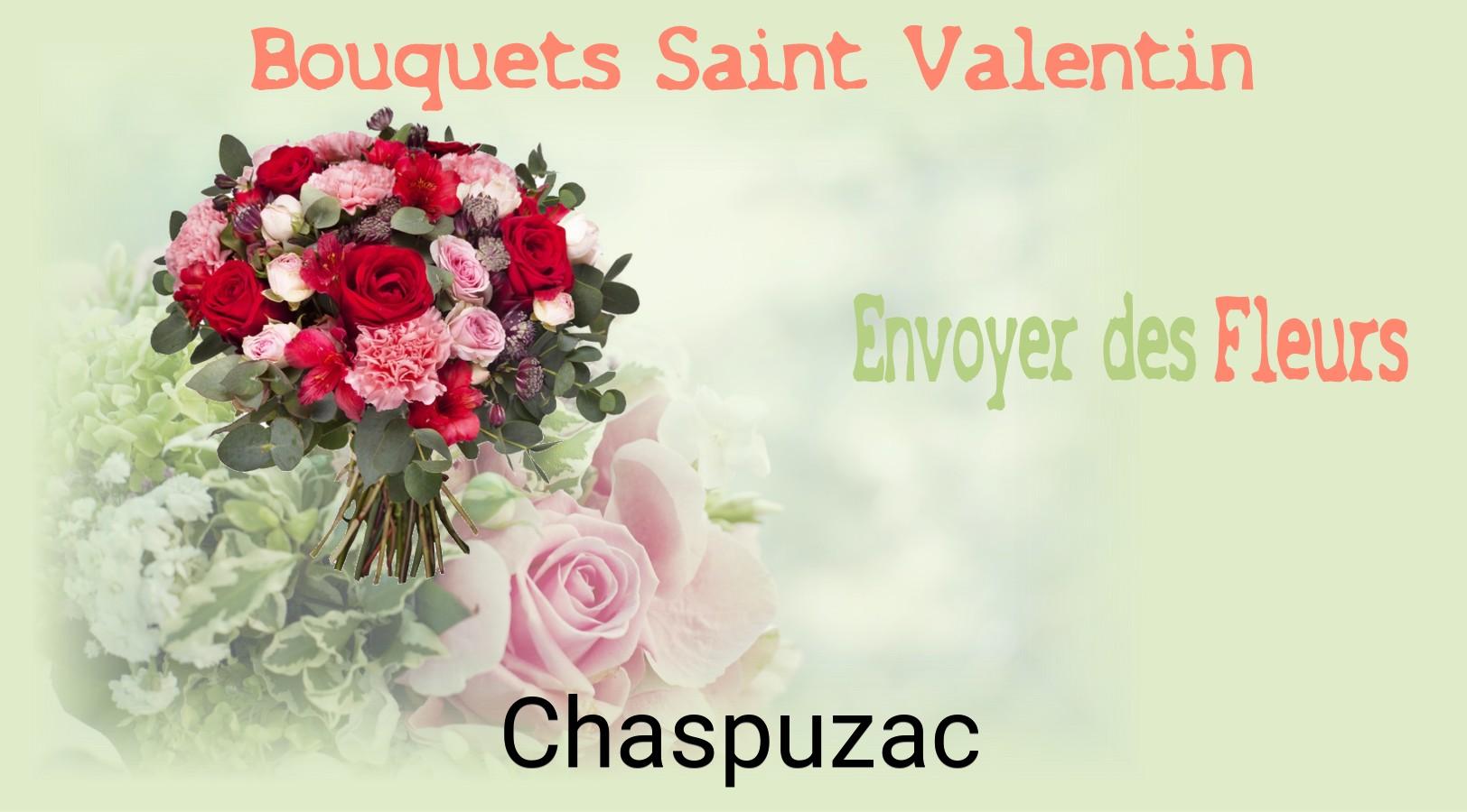 Roses de Saint-Valentin livrées à Chaspuzac